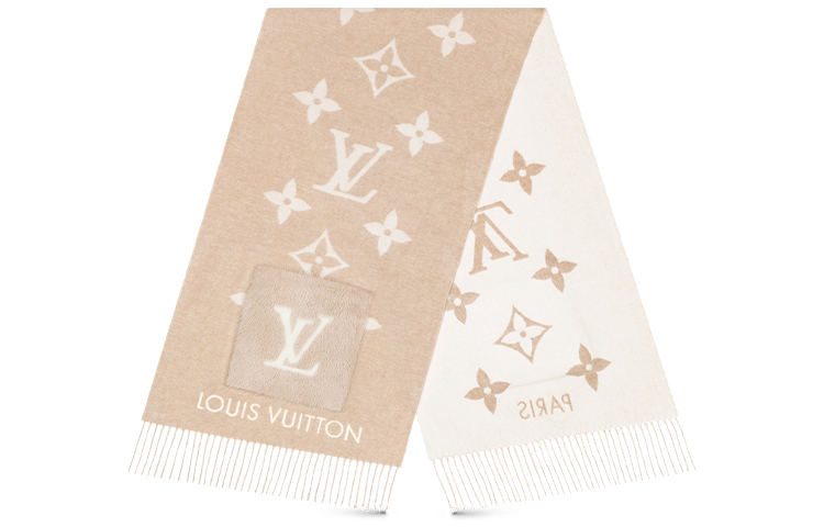 (Women) Louis Vuitton Cashmere Knit Scarf M74354 圖 2
