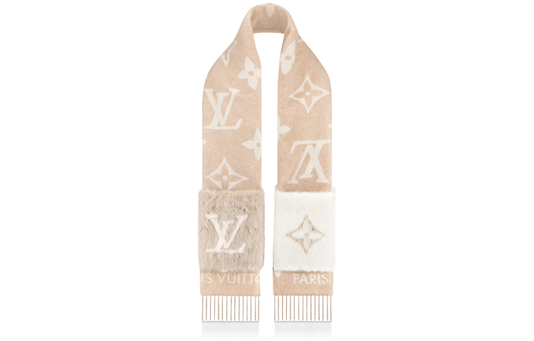 (Women) Louis Vuitton Cashmere Knit Scarf M74354 圖 3