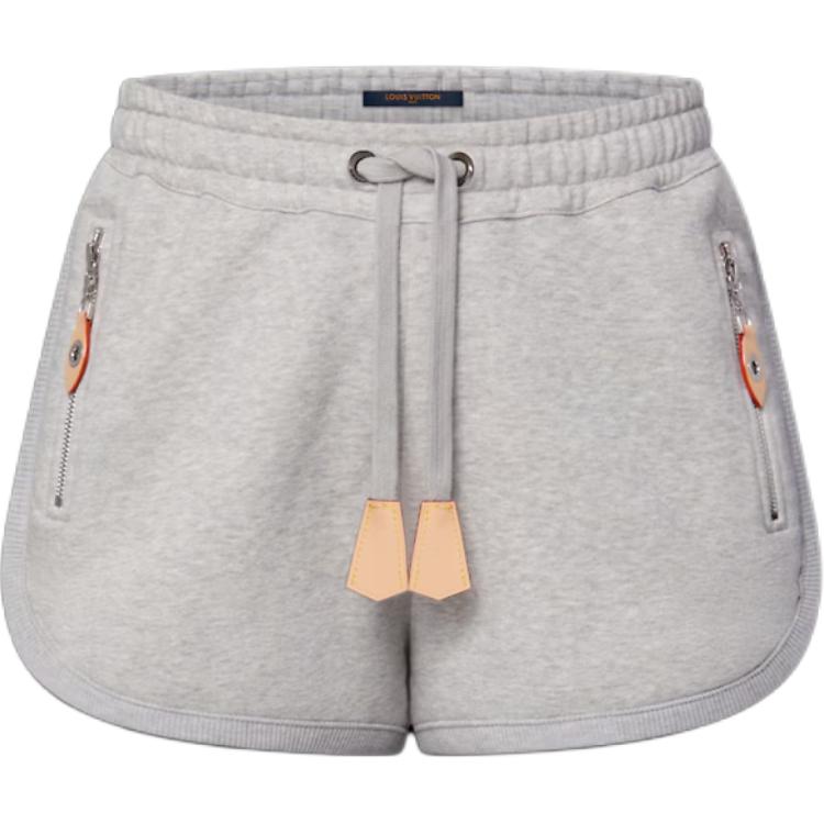 (Women) LOUIS VUITTON Casual Shorts with Drawstring Waist and Zipper Side Pockets 1AIAG6 圖 2