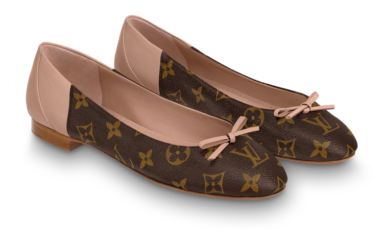 (W) LV Chérie 'Brown Ballet' 圖 2