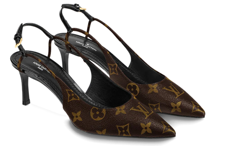 (W) LV Chérie Calfskin Buckle 'Fashion Sandal Brown' 圖 3