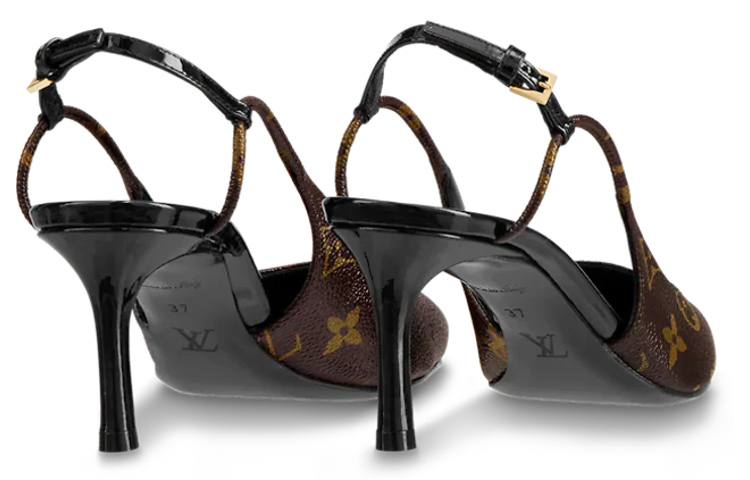 (W) LV Chérie Calfskin Buckle 'Fashion Sandal Brown' 圖 4