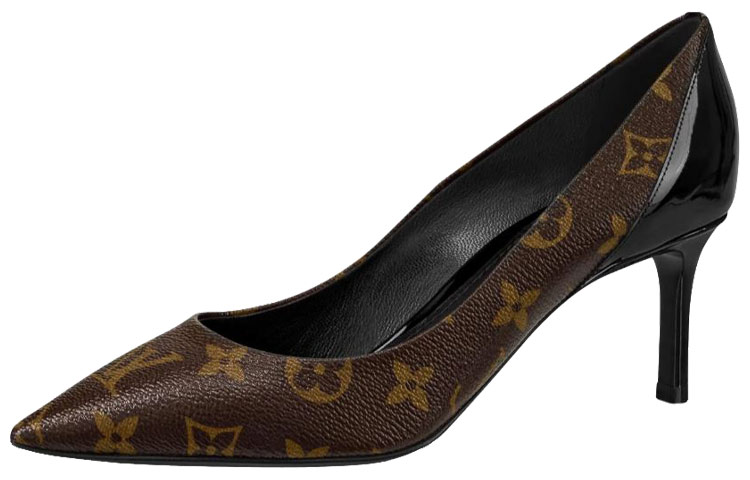 (Women) Louis Vuitton Chérie Pump 'Monogram Patent' 1A4W5P