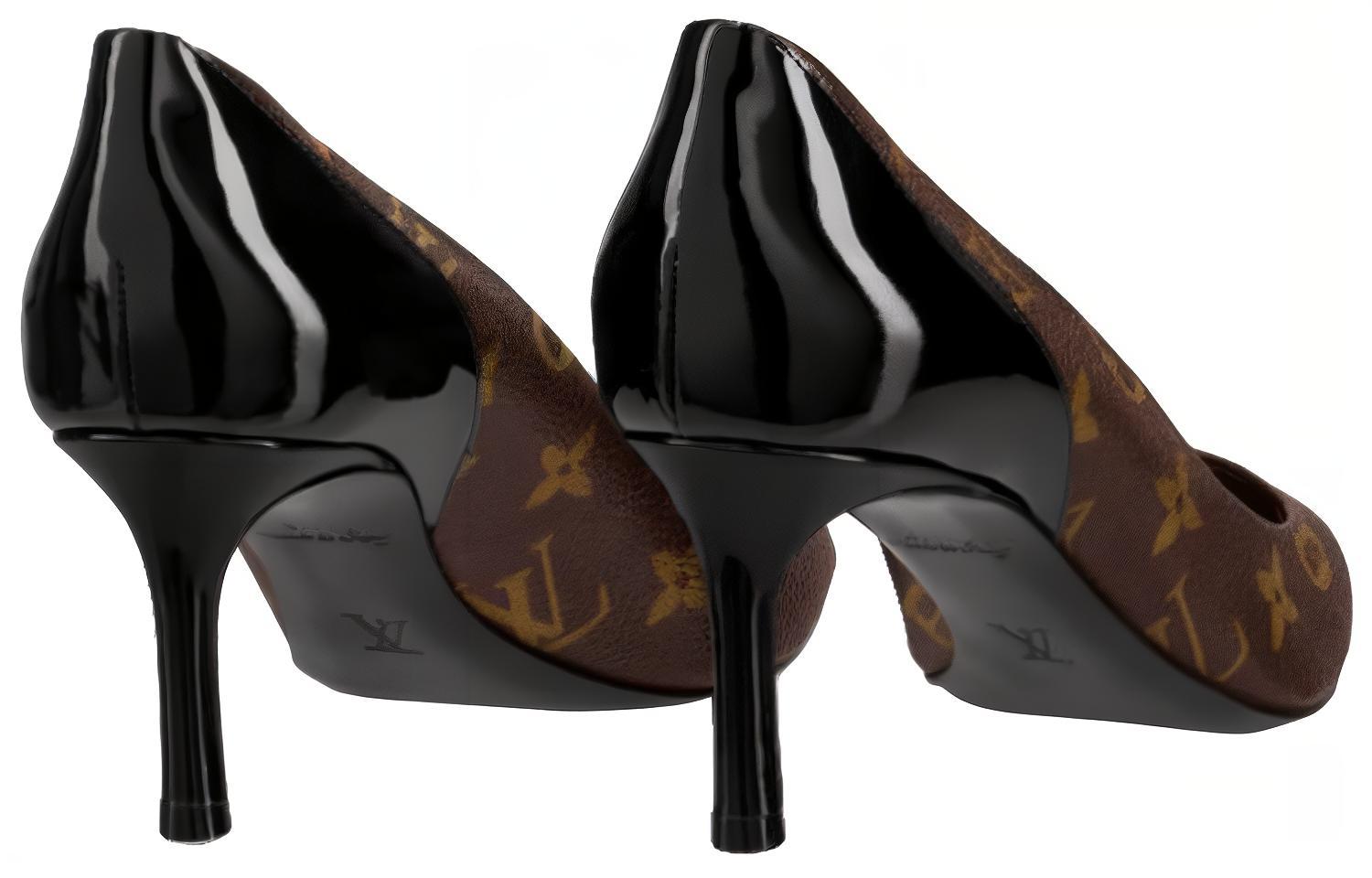 Purchase (W) Louis Vuitton Chérie Pump ''Monogram Vernice'' 1A4W5P