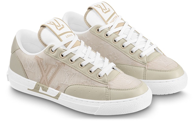 (W) Louis Vuitton Sepatu Charlie 'Beige Putih' 1AAW1U Order (W) Louis Vuitton Sepatu Charlie 'Beige Putih' 1AAW1U