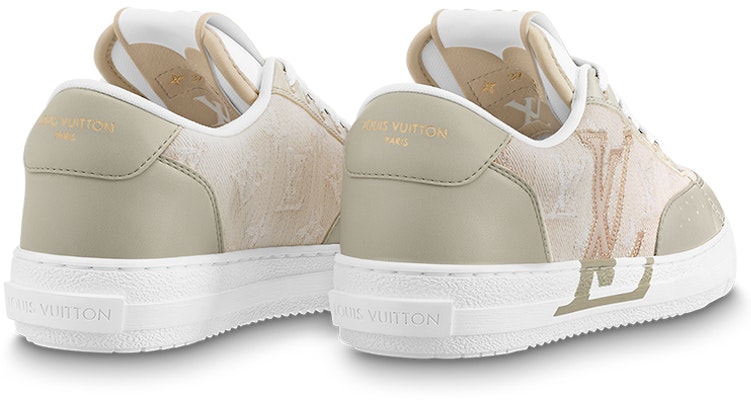 (W) Louis Vuitton Sepatu Charlie 'Beige Putih' 1AAW1U Lookbook (W) Louis Vuitton Sepatu Charlie 'Beige Putih' 1AAW1U