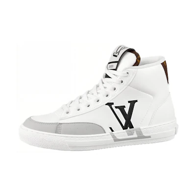 (W) LV Charlie Ankle Sneakers 'White Grey Black'