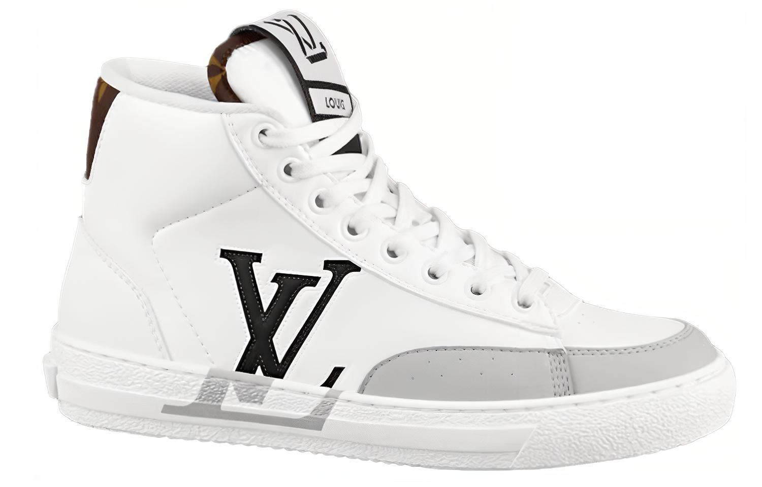 Order (W) Louis Vuitton Charlie Sneakers 'Putih Abu Hitam' 1A9RYS
