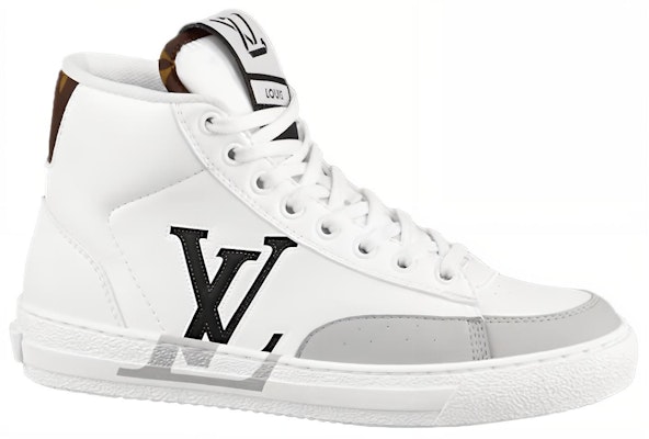 路易威登 Charlie 高筒 時尚板鞋 女款 白灰色 Order 路易威登 Charlie 高筒 時尚板鞋 女款 白灰色