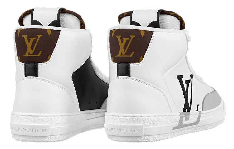 Lookbook (W) Louis Vuitton Charlie Sneakers 'Putih Abu Hitam' 1A9RYS