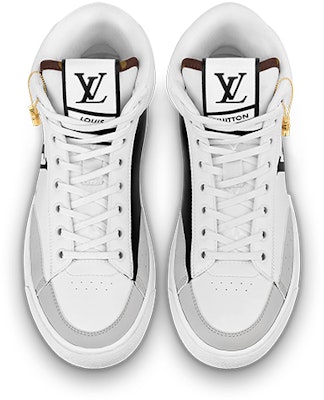 (W) Louis Vuitton LV Charlie Sepatu Sneakers 'Putih' 1A99AZ Lookbook (W) Louis Vuitton LV Charlie Sepatu Sneakers 'Putih' 1A99AZ