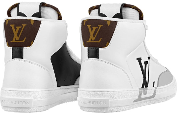 (W) Louis Vuitton Charlie Sneakers 'Putih Abu Hitam' 1A9RYS Lookbook (W) Louis Vuitton Charlie Sneakers 'Putih Abu Hitam' 1A9RYS