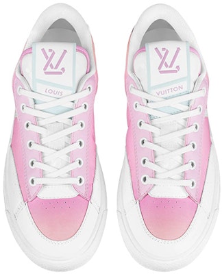(W) Louis Vuitton Charlie Sepatu Sneakers 'Merah Muda' 1AA16Q Lookbook (W) Louis Vuitton Charlie Sepatu Sneakers 'Merah Muda' 1AA16Q