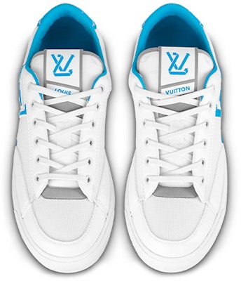 (W) Louis Vuitton Charlie Sneakers 'Putih Langit Biru' 1ABM0S Lookbook (W) Louis Vuitton Charlie Sneakers 'Putih Langit Biru' 1ABM0S