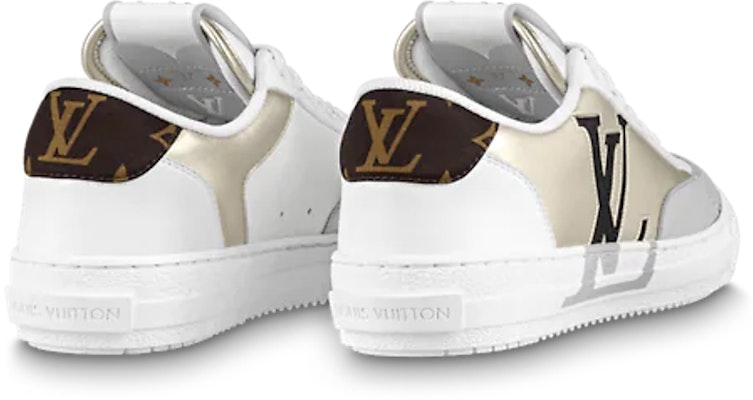 路易威登 Charlie 低幫綁帶板鞋 女款 白金 Lookbook 路易威登 Charlie 低幫綁帶板鞋 女款 白金