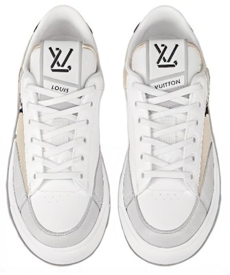 路易威登 Charlie 低幫綁帶板鞋 女款 白金 Shop 路易威登 Charlie 低幫綁帶板鞋 女款 白金