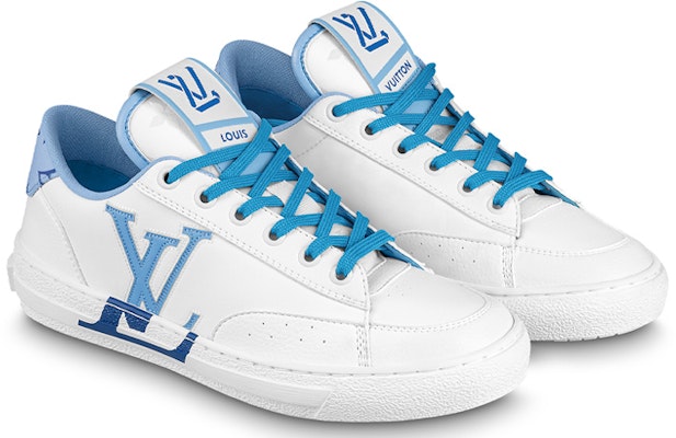 (W) Louis Vuitton Charlie Sepatu 'Putih Biru' 1AAC9L Order (W) Louis Vuitton Charlie Sepatu 'Putih Biru' 1AAC9L