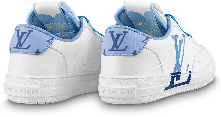 (W) Louis Vuitton Charlie Sepatu 'Putih Biru' 1AAC9L Lookbook (W) Louis Vuitton Charlie Sepatu 'Putih Biru' 1AAC9L