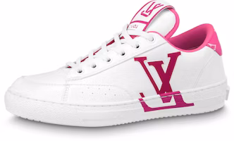 (Women) Louis Vuitton Charlie Sneakers 'White Fuchsia' 1AAVZM (Women) Louis Vuitton Charlie Sneakers 'White Fuchsia' 1AAVZM