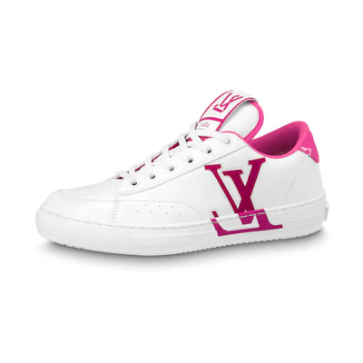 (W) LV Charlie Sneakers 'White Fuchsia'