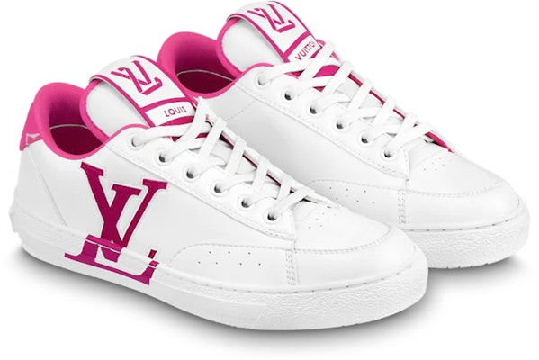 (W) Louis Vuitton Charlie Sneakers 'Putih Fuchsia' 1AAVZM Order (W) Louis Vuitton Charlie Sneakers 'Putih Fuchsia' 1AAVZM