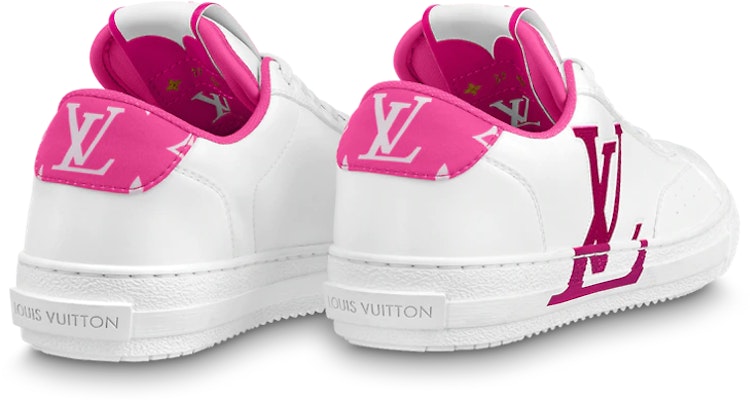 (W) Louis Vuitton Charlie Sneakers 'Putih Fuchsia' 1AAVZM Lookbook (W) Louis Vuitton Charlie Sneakers 'Putih Fuchsia' 1AAVZM