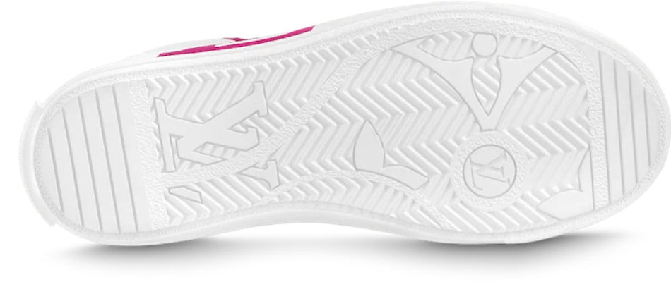 (W) Louis Vuitton Charlie Sneakers 'Putih Fuchsia' 1AAVZM Purchase (W) Louis Vuitton Charlie Sneakers 'Putih Fuchsia' 1AAVZM