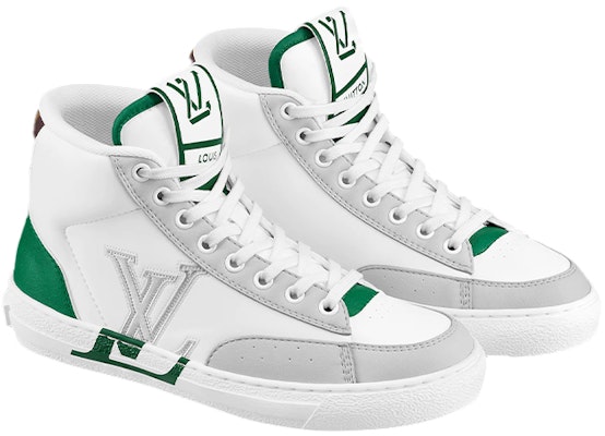 (W) Louis Vuitton Charlie Ankle Sneakers 'Abu Hijau' 1A9S50 Lookbook (W) Louis Vuitton Charlie Ankle Sneakers 'Abu Hijau' 1A9S50