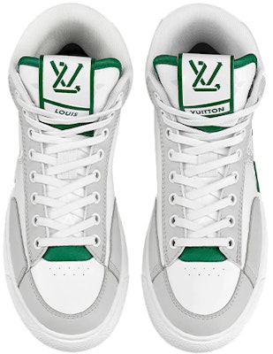 (W) Louis Vuitton Charlie Ankle Sneakers 'Abu Hijau' 1A9S50 Shop (W) Louis Vuitton Charlie Ankle Sneakers 'Abu Hijau' 1A9S50