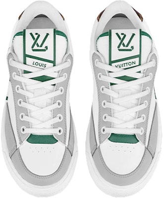 (W) Sneakers Louis Vuitton LV Charlie 'Abu-Abu Hijau' 1A9S3O Shop (W) Sneakers Louis Vuitton LV Charlie 'Abu-Abu Hijau' 1A9S3O