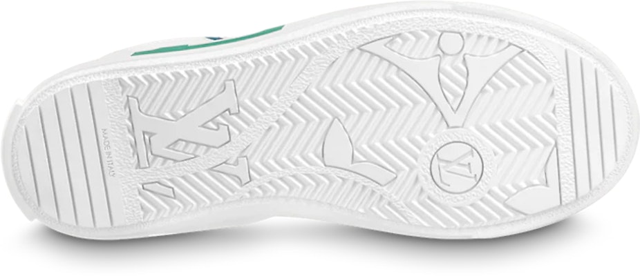 (W) Louis Vuitton Charlie Sneakers 'Putih Teal' 1AAVZ6 Purchase (W) Louis Vuitton Charlie Sneakers 'Putih Teal' 1AAVZ6