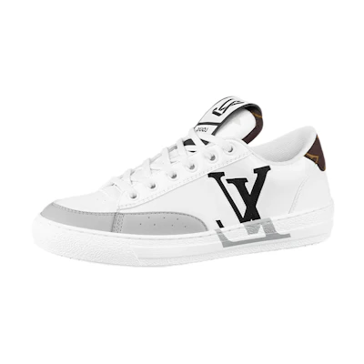 (W) LV LV Charlie Sneakers 'White Grey Black'