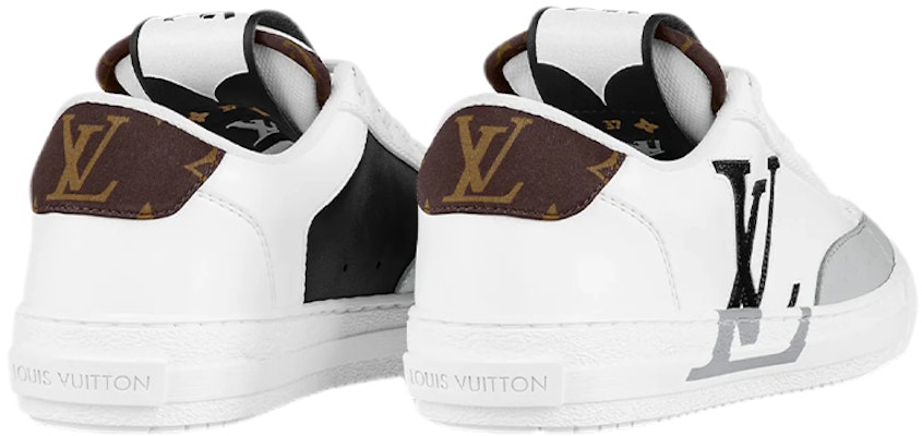 (W) Sneaker Louis Vuitton LV Charlie 'Putih Abu-abu Hitam' 1A9RWM Lookbook (W) Sneaker Louis Vuitton LV Charlie 'Putih Abu-abu Hitam' 1A9RWM