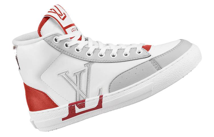 (W) LV Charlie Sneaker High 'White Red' 圖 2
