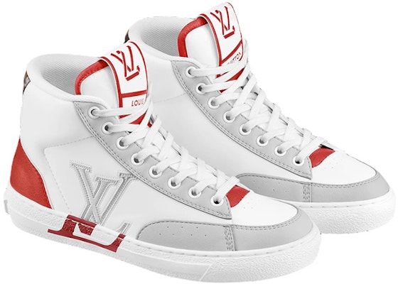 (W) Sneaker Tinggi Louis Vuitton Charlie 'Putih Merah' 1A9S4K Order (W) Sneaker Tinggi Louis Vuitton Charlie 'Putih Merah' 1A9S4K