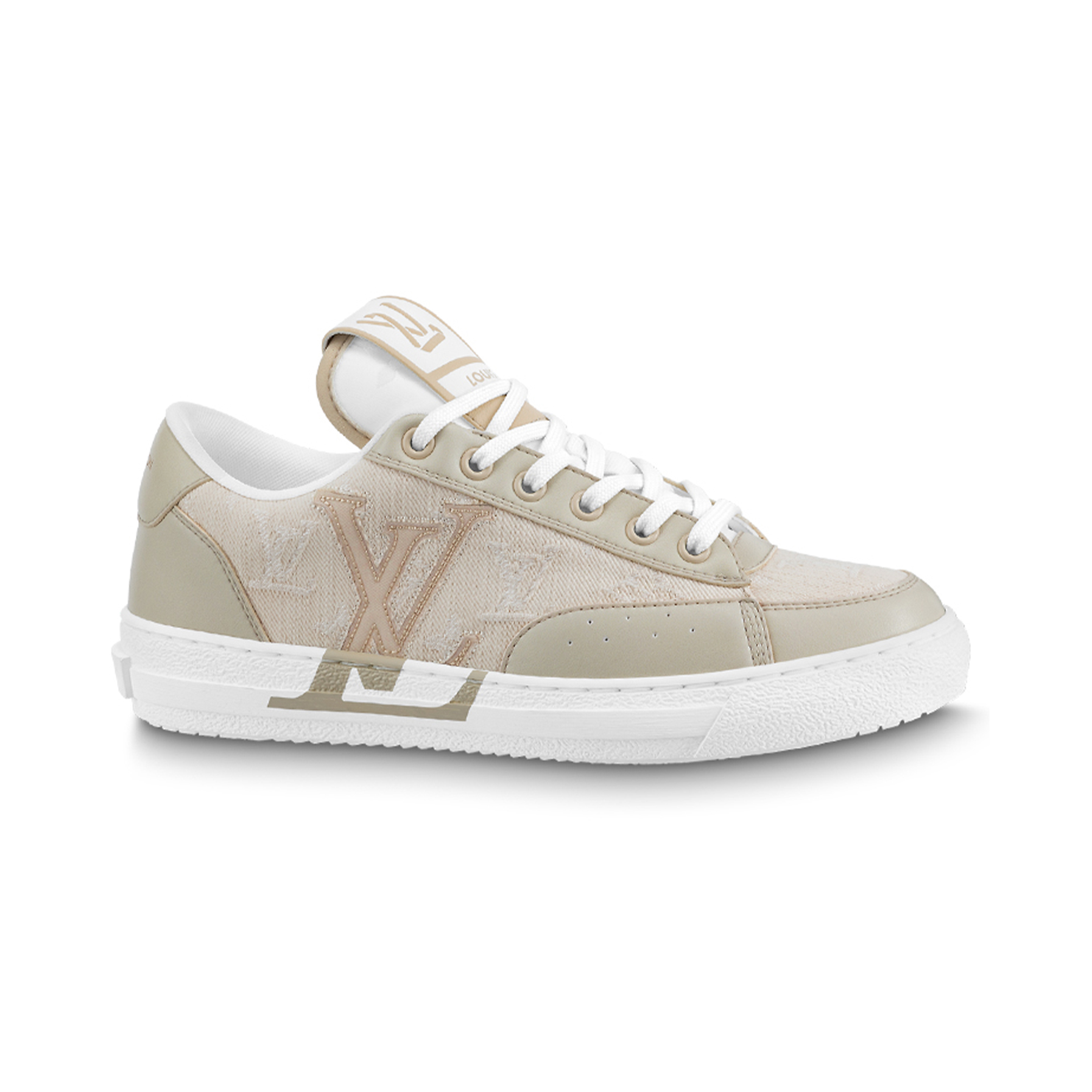 (W) LV Charlie Sneakers 'Beige White' 圖 2