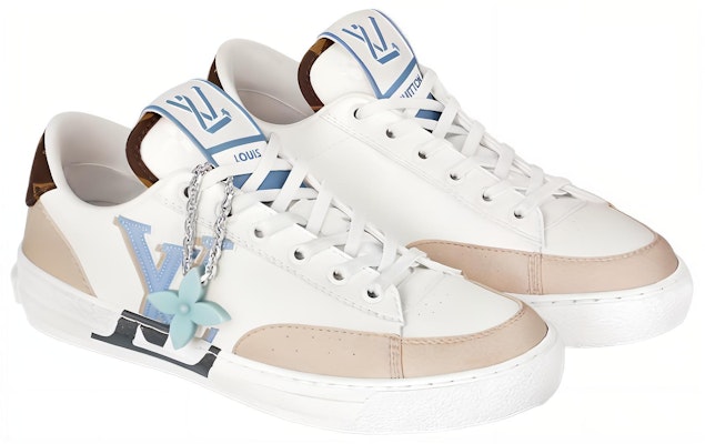 LOUIS VUITTON Charlie 圓頭繫帶 低筒 帆布鞋 女款 白色 Order LOUIS VUITTON Charlie 圓頭繫帶 低筒 帆布鞋 女款 白色