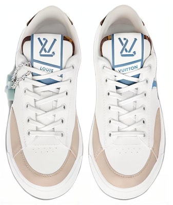 LOUIS VUITTON Charlie 圓頭繫帶 低筒 帆布鞋 女款 白色 Lookbook LOUIS VUITTON Charlie 圓頭繫帶 低筒 帆布鞋 女款 白色