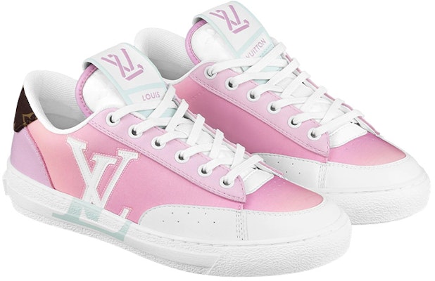 LOUIS VUITTON Charlie 低筒 時尚板鞋 女款 粉色 Lookbook LOUIS VUITTON Charlie 低筒 時尚板鞋 女款 粉色