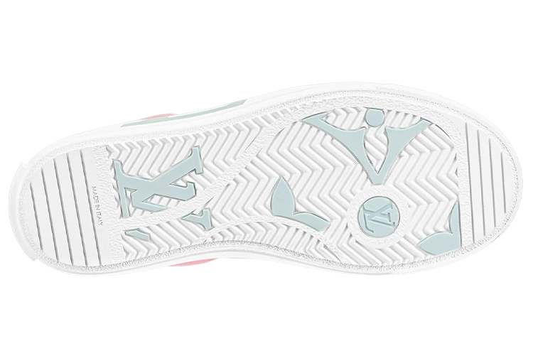 Purchase (W) Louis Vuitton Charlie Sepatu Sneakers 'Merah Muda' 1AA16Q