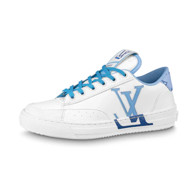 (W) LV Charlie Sneakers 'White Blue'