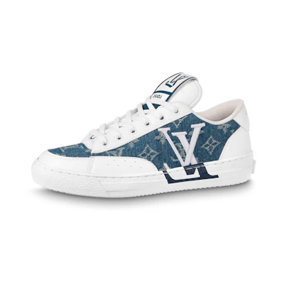 (W) LV Charlie Sneakers 'White Denim Monogram'