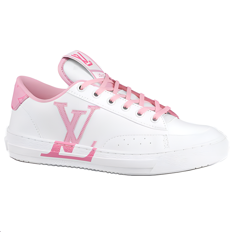 Order (W) Louis Vuitton Charlie Sneakers 'Putih Merah Muda' 1AAC95