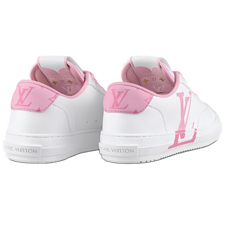 Purchase (W) Louis Vuitton Charlie Sneakers 'Putih Merah Muda' 1AAC95