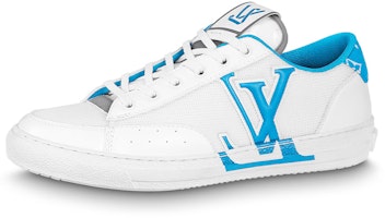 (Women) Louis Vuitton Charlie Sneakers 'White Sky Blue' 1ABM0S (Women) Louis Vuitton Charlie Sneakers 'White Sky Blue' 1ABM0S