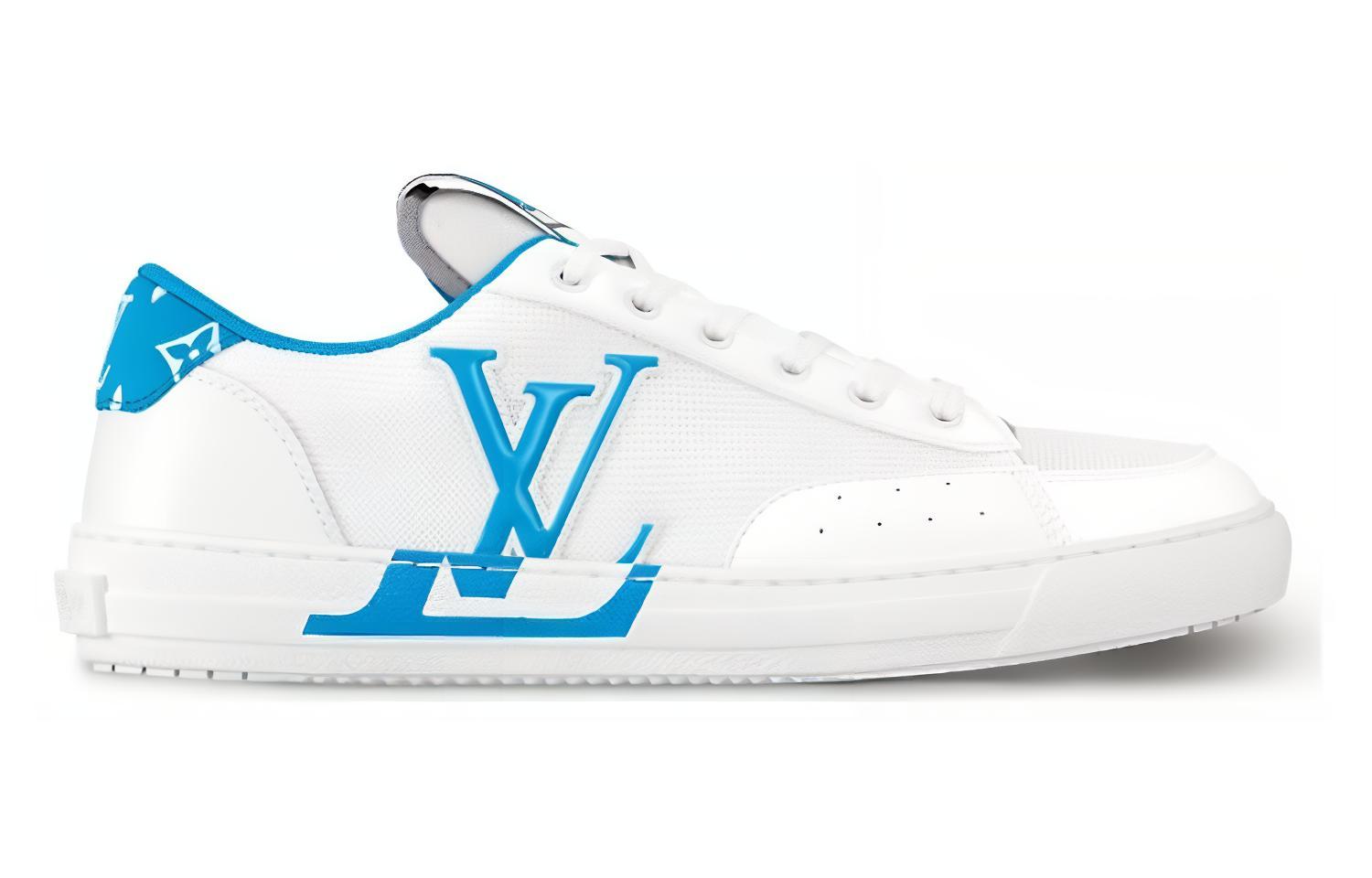 Order (W) Louis Vuitton Charlie Sneakers ''Weiß Himmelblau'' 1ABM0S