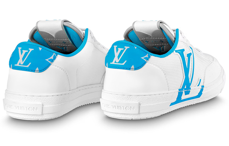 Lookbook (W) Louis Vuitton Charlie Sneakers ''Weiß Himmelblau'' 1ABM0S