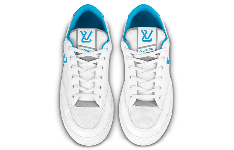 Shop (W) Louis Vuitton Charlie Sneakers ''Weiß Himmelblau'' 1ABM0S