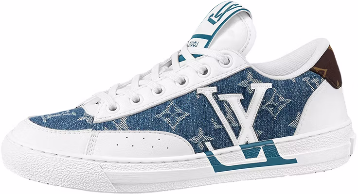 路易威登 Charlie 運動 時尚板鞋 女款 藍白 Buy 路易威登 Charlie 運動 時尚板鞋 女款 藍白