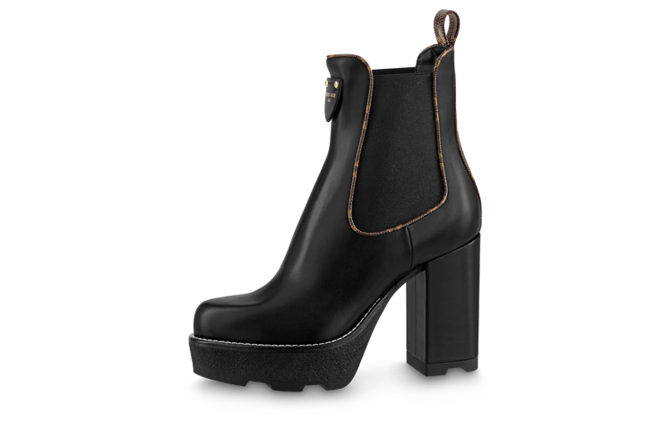 (Women) Louis Vuitton Chelsea Boot 'Black' 1AABB7